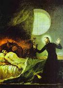 Francisco Jose de Goya, St.Francis Borgia Exorsizing